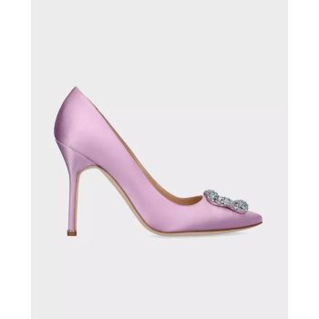 Фиолетовые шпильки MANOLO BLAHNIK Hangisi