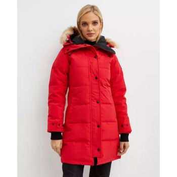 Парка CANADA GOOSE Red Shelburne