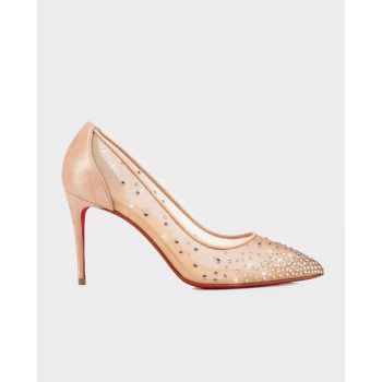 Шпильки CHRISTIAN LOUBOUTIN Follies Strass 8,5 см