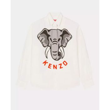 KENZO Біла сорочка "Kenzo Elephant"