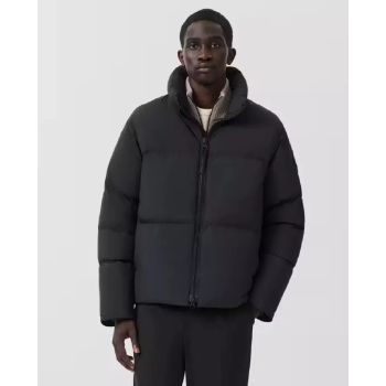 CANADA GOOSE Черная пуховая куртка Лоуренс 