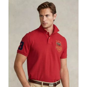 RALPH LAUREN She is Sundayсорочка-поло з емблемою Custom Slim Fit