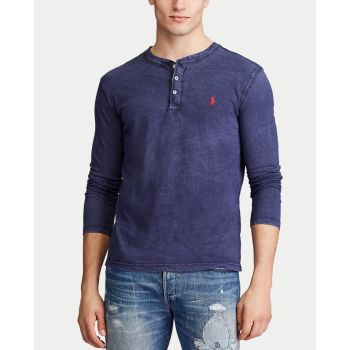 Футболка RALPH LAUREN Navy Blue Henley 