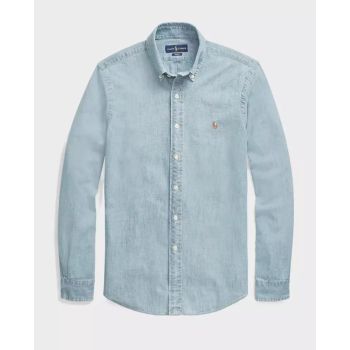 RALPH LAUREN Джинсовая рубашка Chambray Slim Fit