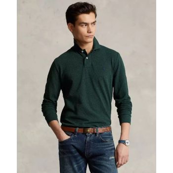 Блузка-поло RALPH LAUREN Green Custom Slim Fit 