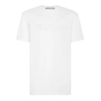 Готическая футболка PHILIPP PLEIN White SS