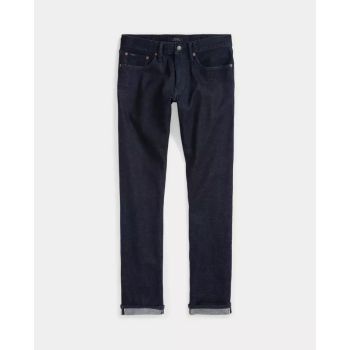 Темно-синие джинсы Sullivan Slim Stretch Selvedge от RALPH LAUREN