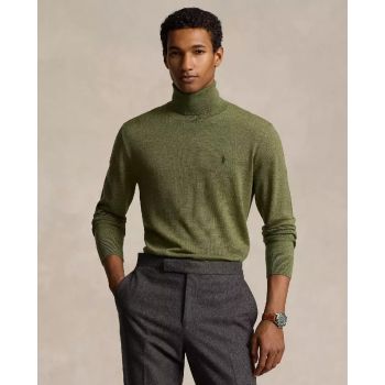 Водолазка с логотипом RALPH LAUREN Olive 