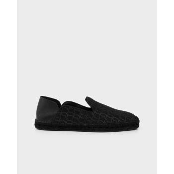 Черные эспадрильи CHRISTIAN LOUBOUTIN Black Espadon